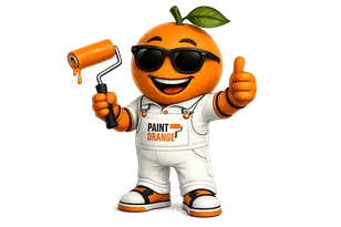Paint Orange mascot